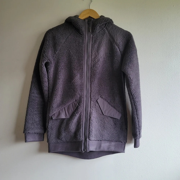 The North‎ Face, Campshire Bomber Jacket, Rabbit Grey (Grey purple), Size XS - Picture 4 of 15